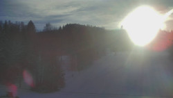 Dojezd hlavní sjezdovky