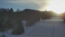 Dojezd hlavní sjezdovky