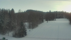 Dojezd hlavní sjezdovky