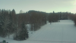 Dojezd hlavní sjezdovky