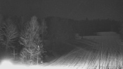 Dojezd hlavní sjezdovky