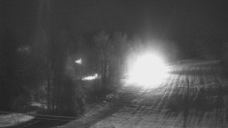 Dojezd hlavní sjezdovky