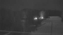 Dojezd hlavní sjezdovky