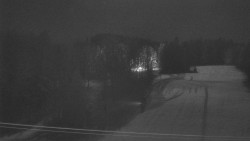 Dojezd hlavní sjezdovky