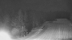 Dojezd hlavní sjezdovky