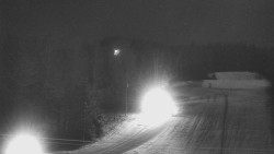 Dojezd hlavní sjezdovky