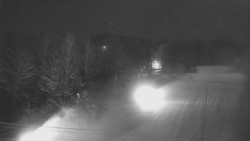 Dojezd hlavní sjezdovky