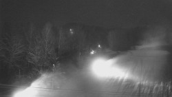 Dojezd hlavní sjezdovky