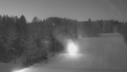 Dojezd hlavní sjezdovky