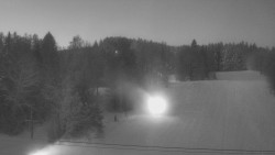 Dojezd hlavní sjezdovky