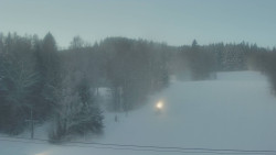 Dojezd hlavní sjezdovky