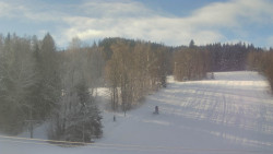 Dojezd hlavní sjezdovky