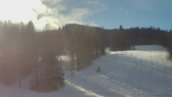 Dojezd hlavní sjezdovky