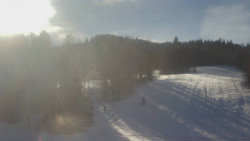 Dojezd hlavní sjezdovky