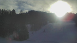 Dojezd hlavní sjezdovky