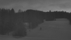 Dojezd hlavní sjezdovky