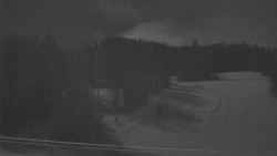 Dojezd hlavní sjezdovky