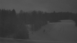 Dojezd hlavní sjezdovky