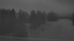 Dojezd hlavní sjezdovky