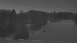 Dojezd hlavní sjezdovky