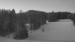 Dojezd hlavní sjezdovky