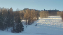 Dojezd hlavní sjezdovky