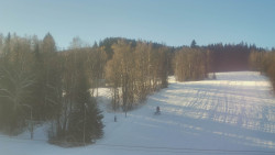 Dojezd hlavní sjezdovky