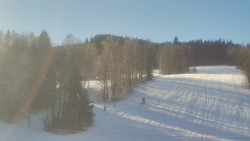 Dojezd hlavní sjezdovky