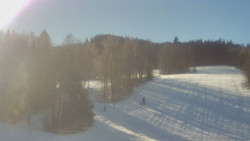 Dojezd hlavní sjezdovky