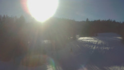 Dojezd hlavní sjezdovky