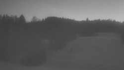 Dojezd hlavní sjezdovky