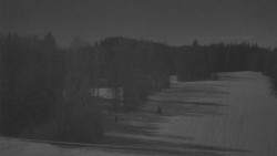 Dojezd hlavní sjezdovky