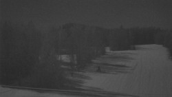 Dojezd hlavní sjezdovky