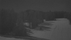 Dojezd hlavní sjezdovky