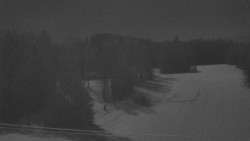 Dojezd hlavní sjezdovky