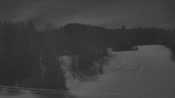 Dojezd hlavní sjezdovky