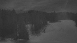 Dojezd hlavní sjezdovky