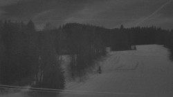 Dojezd hlavní sjezdovky