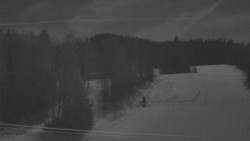 Dojezd hlavní sjezdovky