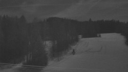 Dojezd hlavní sjezdovky