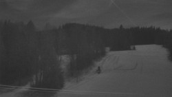 Dojezd hlavní sjezdovky