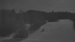 Dojezd hlavní sjezdovky