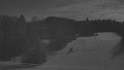 Dojezd hlavní sjezdovky