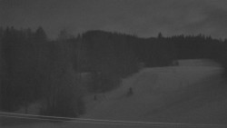 Dojezd hlavní sjezdovky