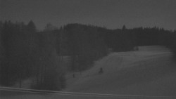 Dojezd hlavní sjezdovky