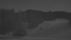 Dojezd hlavní sjezdovky