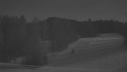 Dojezd hlavní sjezdovky