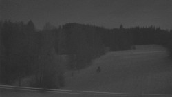 Dojezd hlavní sjezdovky