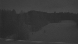 Dojezd hlavní sjezdovky