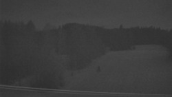 Dojezd hlavní sjezdovky